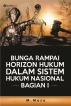 Bunga Rampai Horizon Hukum dalam Sistem Hukum Nasional: Bagian 1